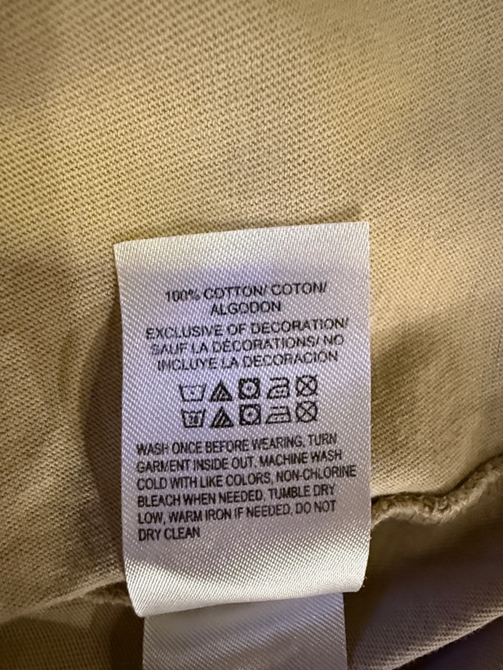 Lucky Brand Beige Floral 'Grow Together' Tee - Picture 5 of 5